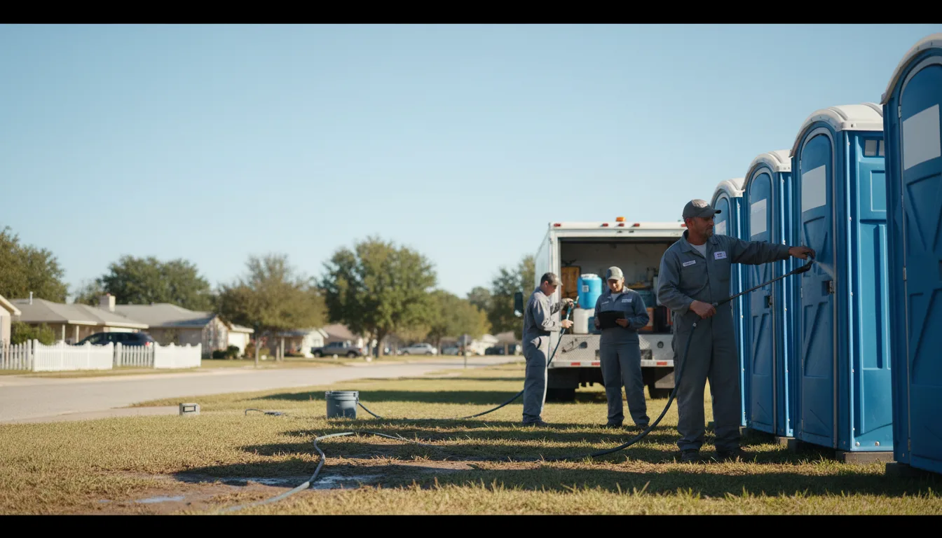 Long-Term Portable Toilet Rental in Newhope, AR near me